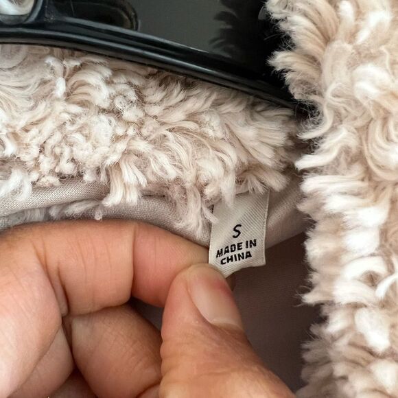 Aritzia Wilfred Free Grete Sherpa Coat - Picture 9 of 11